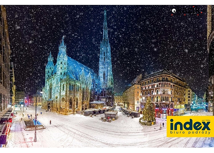 Jarmark Bożonarodzeniowy Wiedeń z noclegiem w Austrii HB