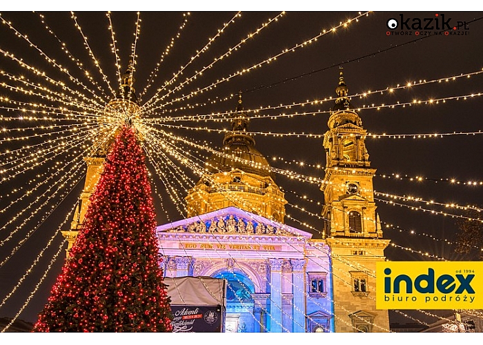 Jarmark Bożonarodzeniowy Budapeszt z noclegiem w Budapeszcie BB