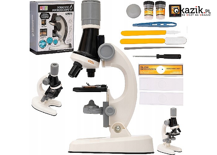 Nauka poprzez zabawę! Mikroskop edukacyjny dla dzieci