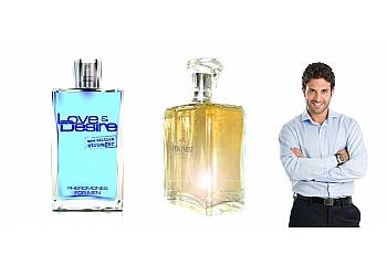 Męskie perfumy o zdecydowanym zapachu z feromonami podkreślającymi męskość. (od 64 zł)