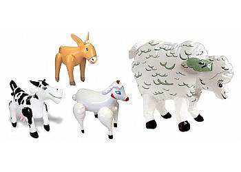 Dmuchane zwierzęta z erotycznymi otworami: krowa, osioł lub owce. (od 35 zł)