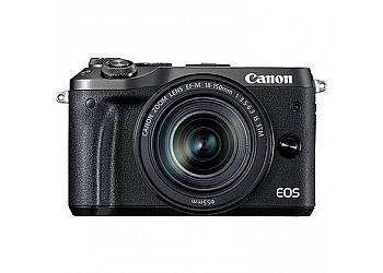 Aparat Canon EOS M6 z obiektywem
