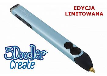 CREATE -  Długopis 3D, Ręczna drukarka 3D  EDYCJA LIMITOWANA! Powder Blue