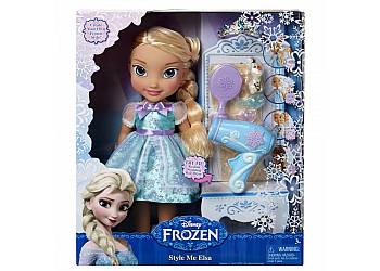 Frozen Elsa + zestaw do włosów
