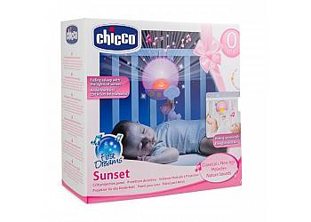 CHICCO Panel na łóżeczko sunset różowy