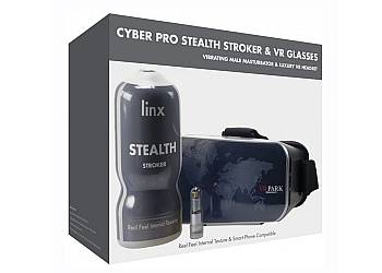 Zanurz się w świecie rzeczywistości wirtualnej! Linx Cyber Pro Stealh Stroker & Vr Headset Transparent OS!