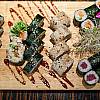 Kupon rabatowy na całe menu do sieci restauracji japońskich -  77 Sushi w różnych miastach. (od 40 zł)