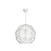 Lampa wisząca Mohair pendant white 1x60W