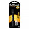 Duracell: Latarka LED VOYAGER EASY-1, gumowy grip + 2x AA