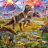 Educa: Puzzle 500 elementów, Spotkanie Dinozaurów