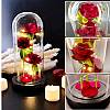 Róża z oświetleniem LED idealnie sprawdzi się jako prezent dla wyjątkowej osoby